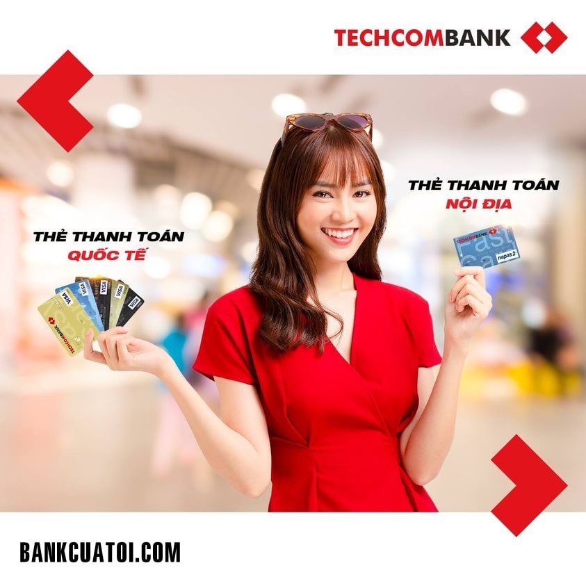lam the visa debit techcombank mat bao lau