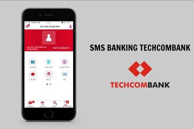Register for sms banking techcombank